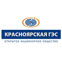 Krasnoyarsk hydroelectric station logo